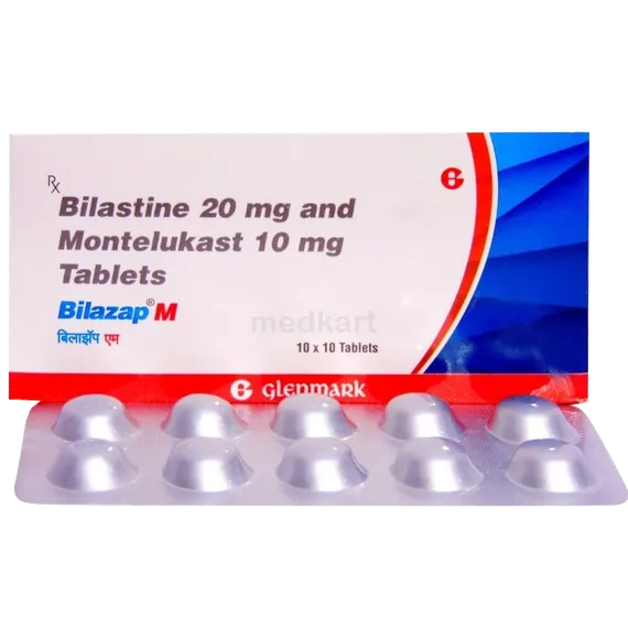 bilazap m tablet 10's